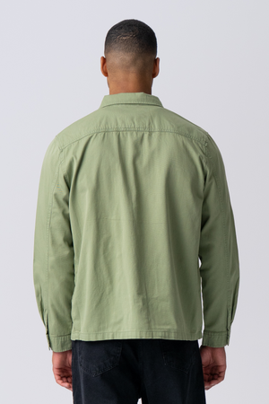 Alex Skjorta Regular Fit - Ljus Oliv