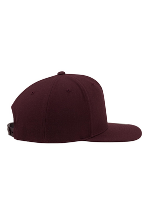 Classic Snapback - Mörkröd/Mörkröd