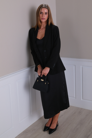Klassisk fit Blazer - Svart