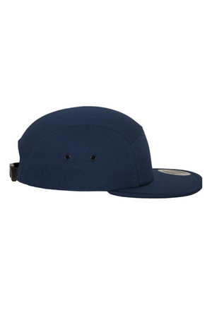 5 Panel Cap - Marinblå