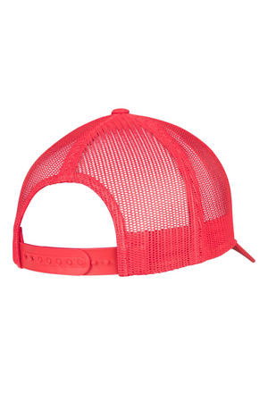 Retro Trucker Cap - Röd