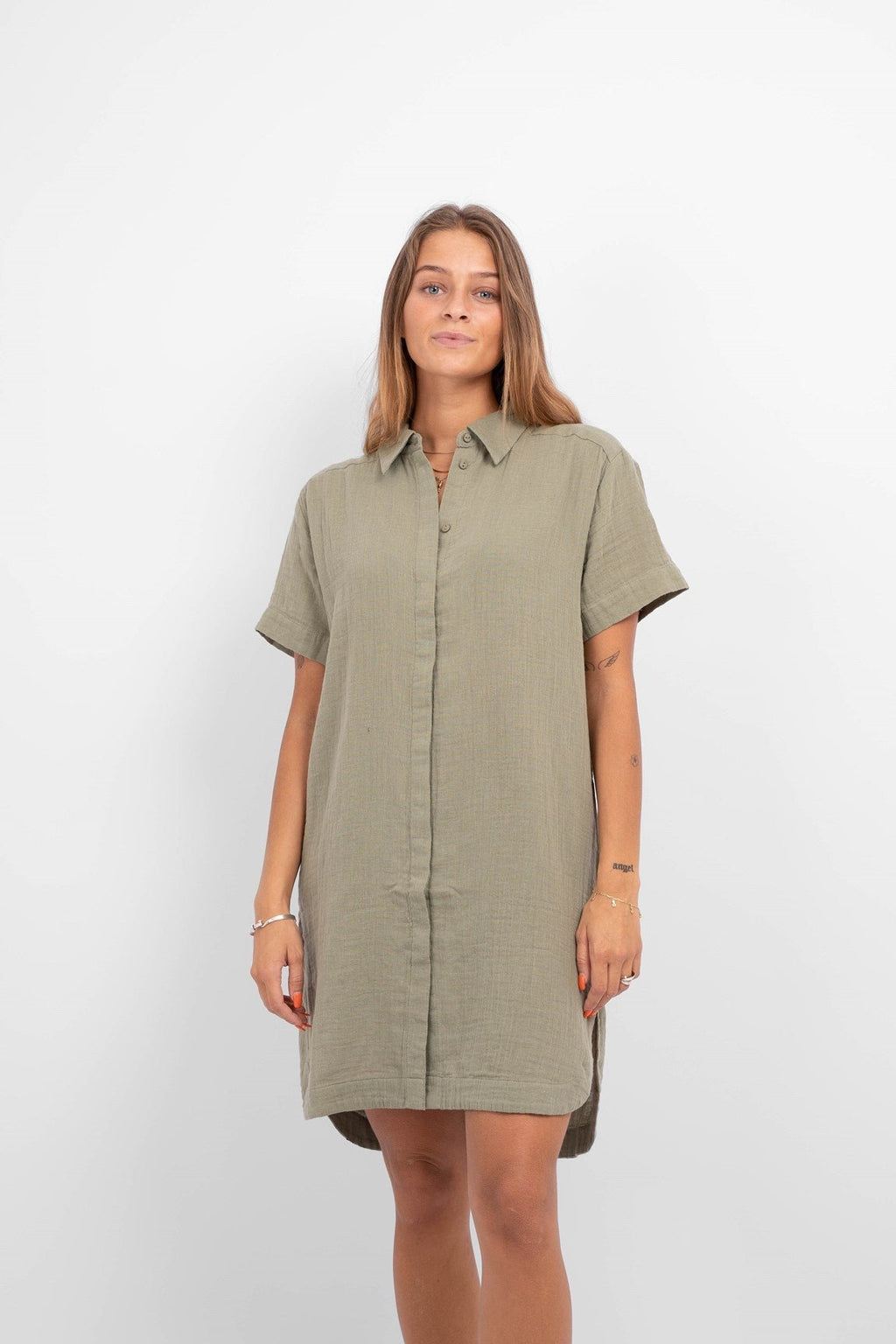 Lelou Lös Skjorta - Sea Spray