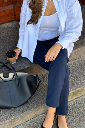 Haylie Pants - Marinblå