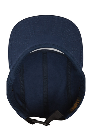 5 Panel Cap - Marinblå