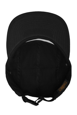 5 Panel Cap - Svart