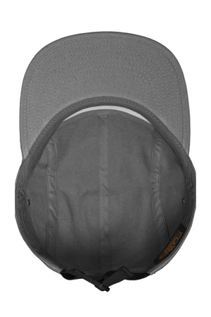 5 Panel Cap - Mörkgrå