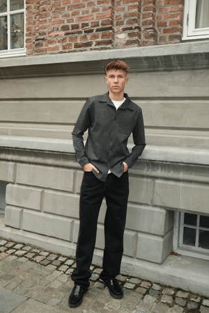 Baggy Jeans - Svart Denim