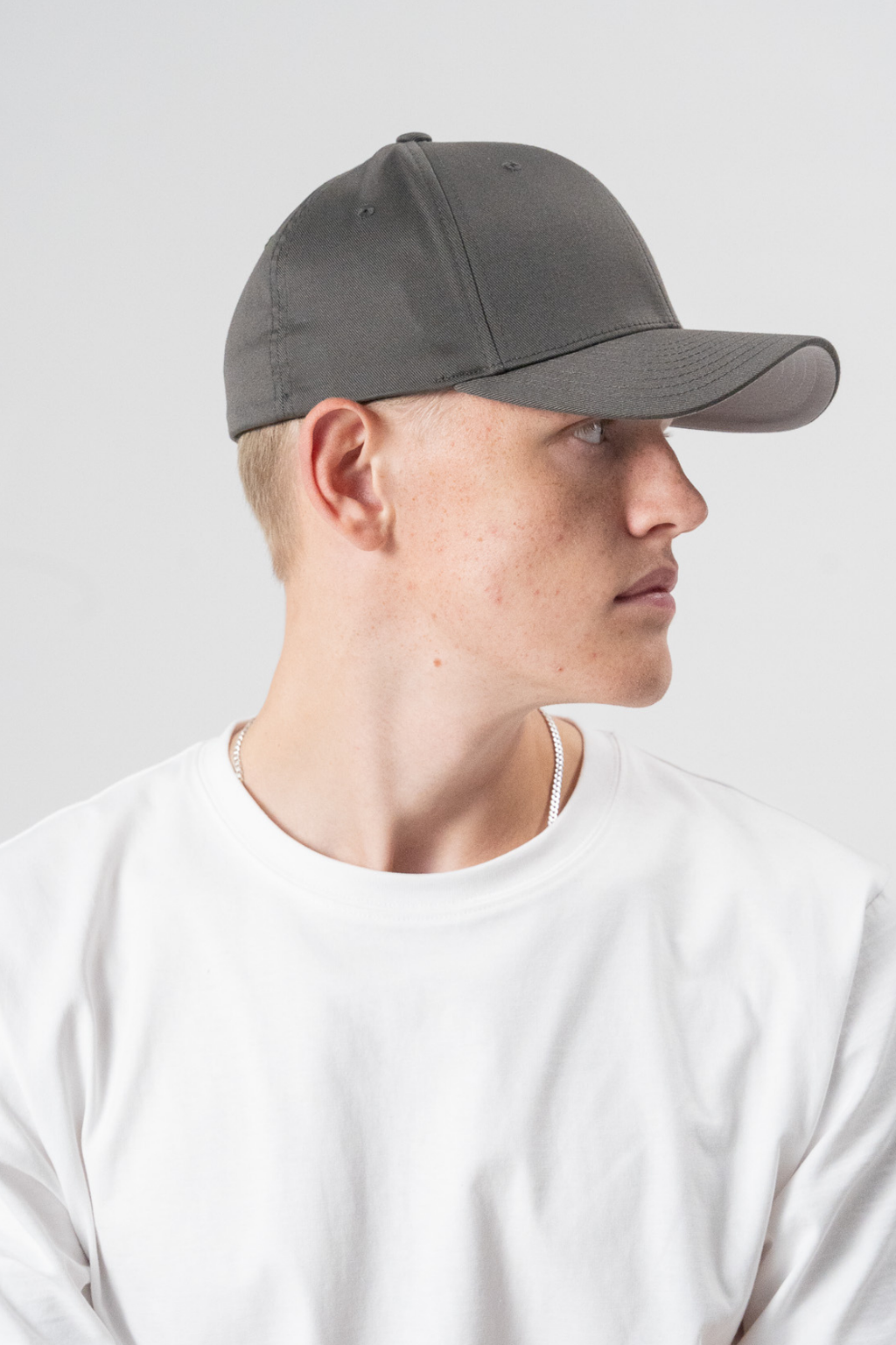 Flexfit Wooly Combed - Mörkgrå/Mörkgrå