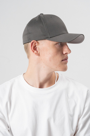 Flexfit Wooly Combed - Mörkgrå/Mörkgrå