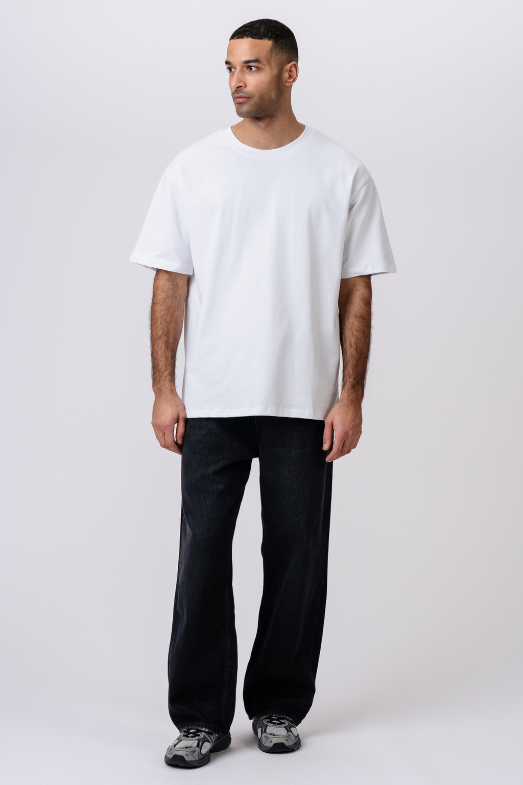 Baggy Jeans - Svart