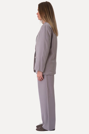 Oversized Kavaj - Grå