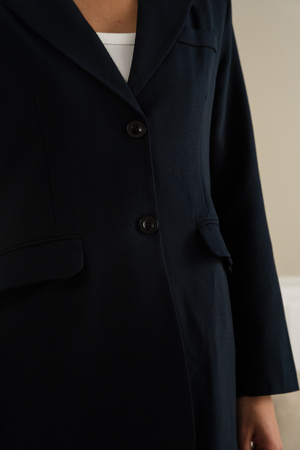 Claire Oversized Kavaj - Svart