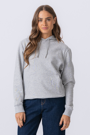 Sweatshirt Hoodie - Askgrå