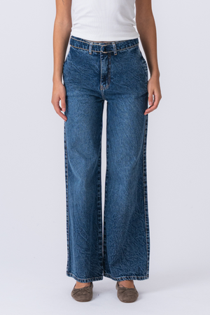 Amalia Jeans - Mellanblå