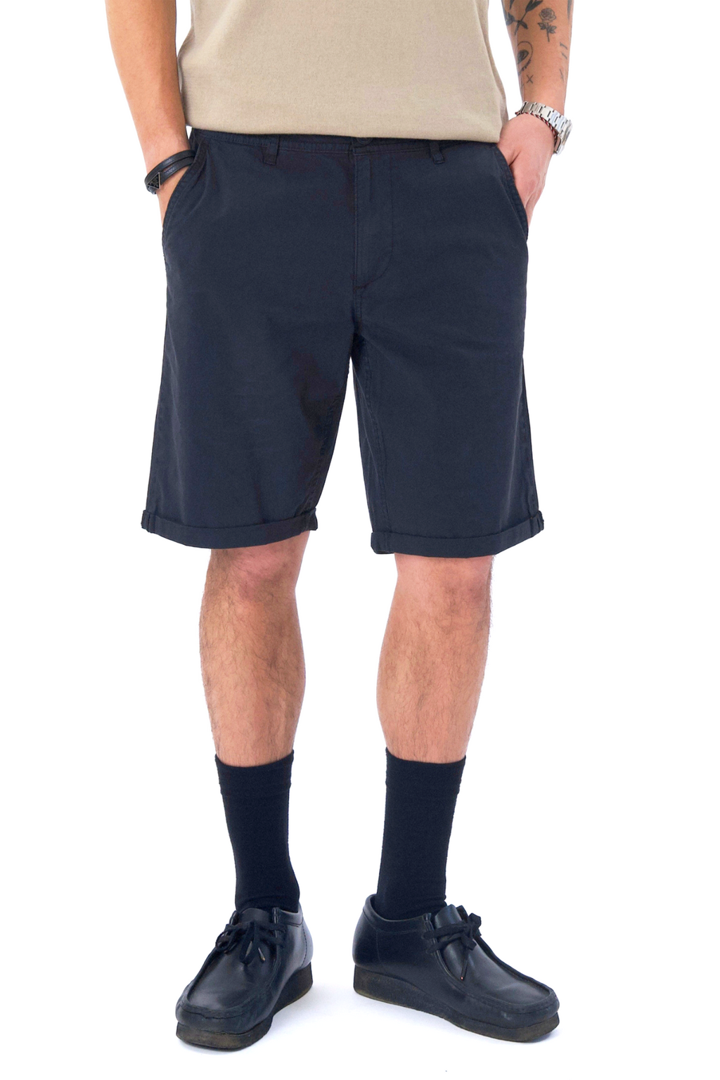 Chino Shorts - Svart