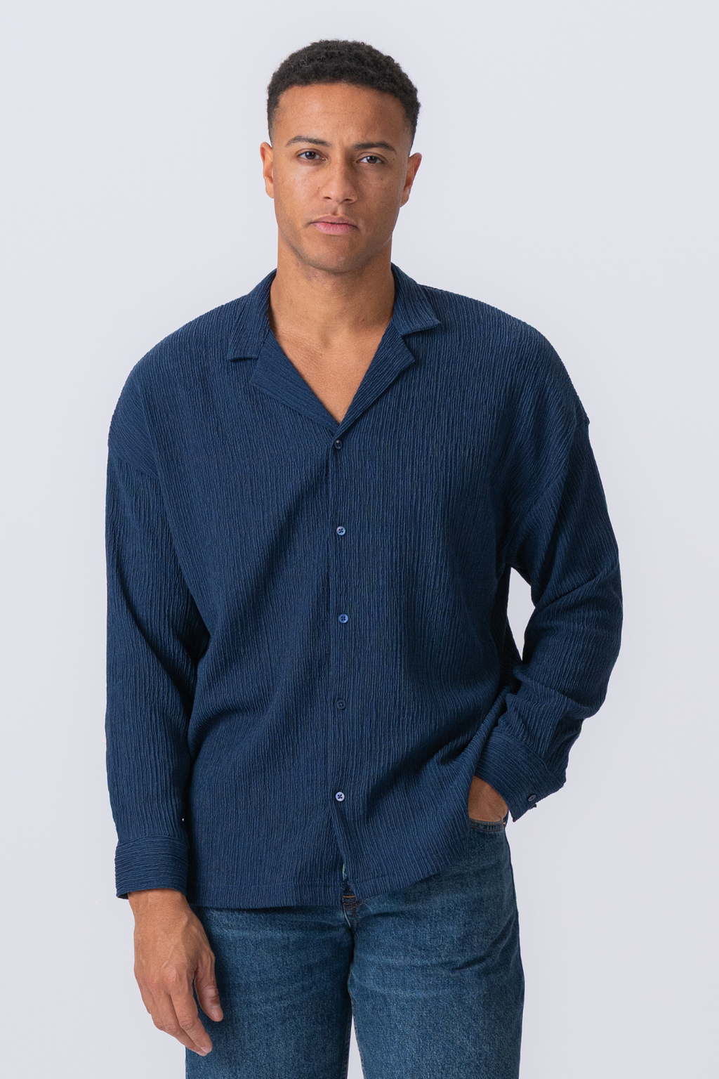 Aidan Skjorta - Navy