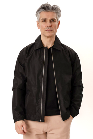 Milan Zipper Jacket - Svart