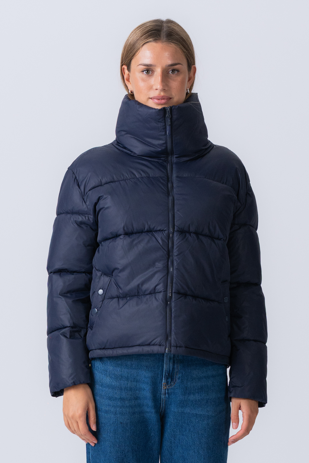 Kort Pufferjacka - Navy