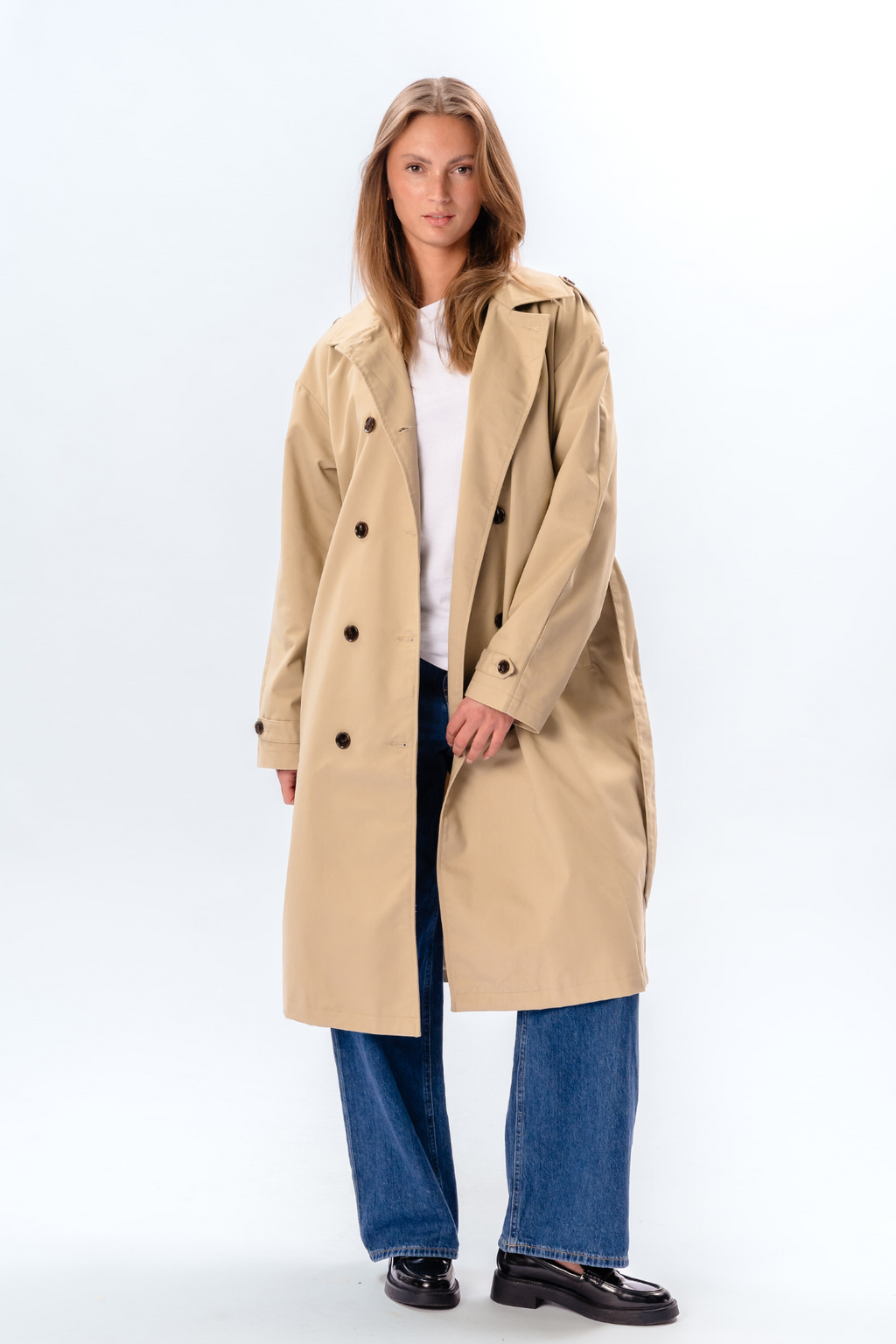 Linea trenchcoat - Sand