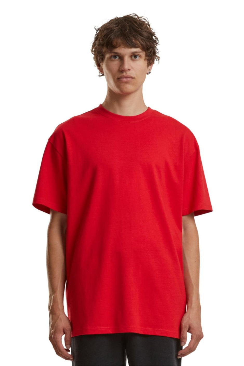 Heavy Oversized T-shirt - City Röd