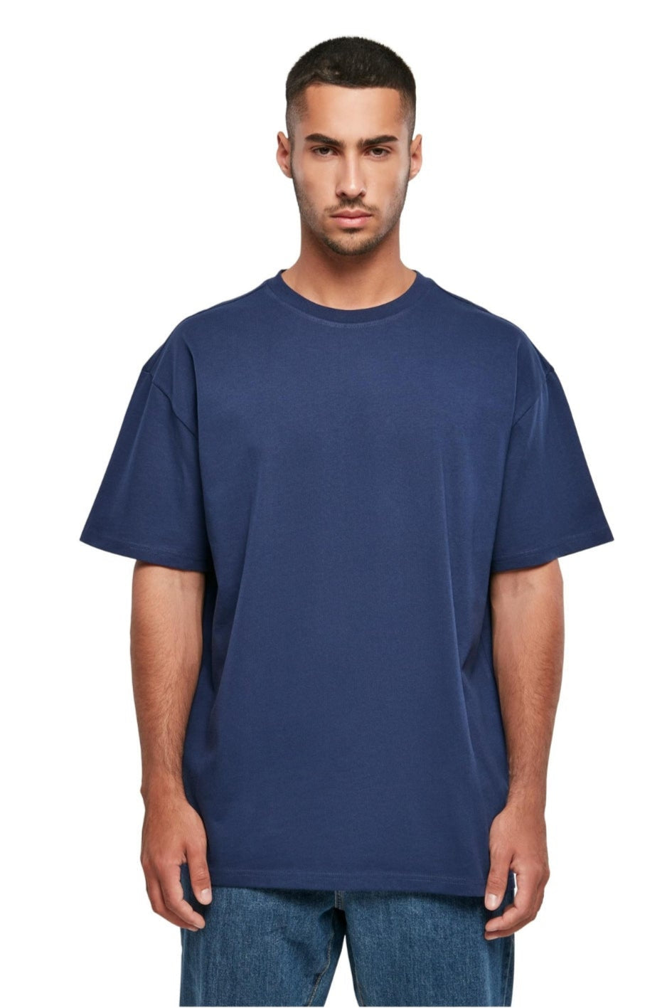 Heavy Oversized T-shirt - Mörkblå