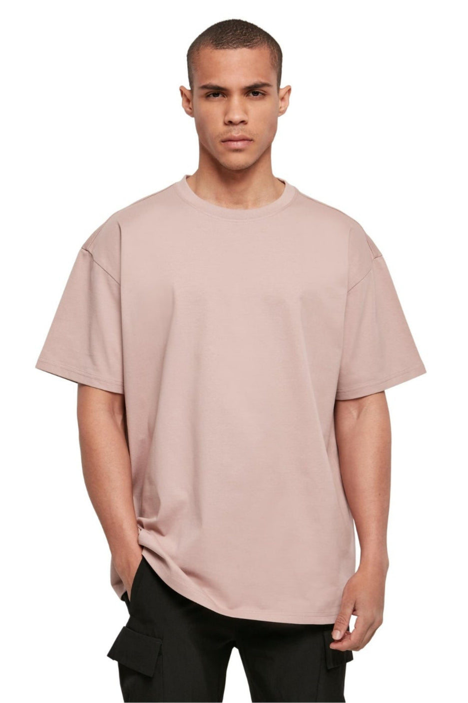 Heavy Oversized T-shirt - Dusk Rose