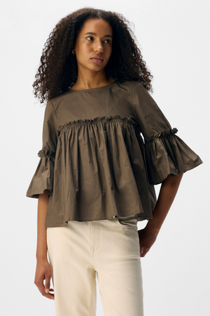 Önskhals Top - Morel