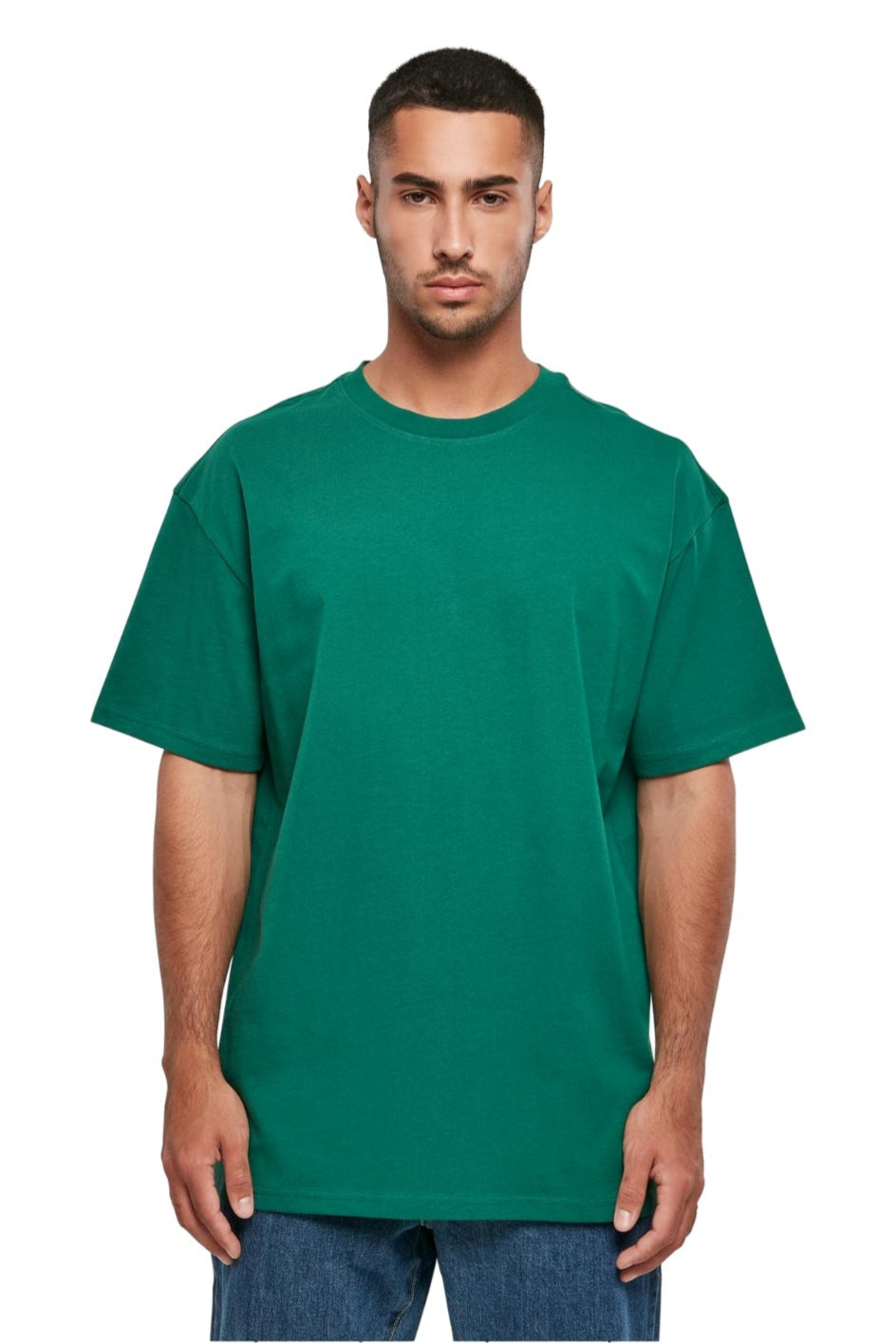 Heavy Oversized T-shirt - Grön