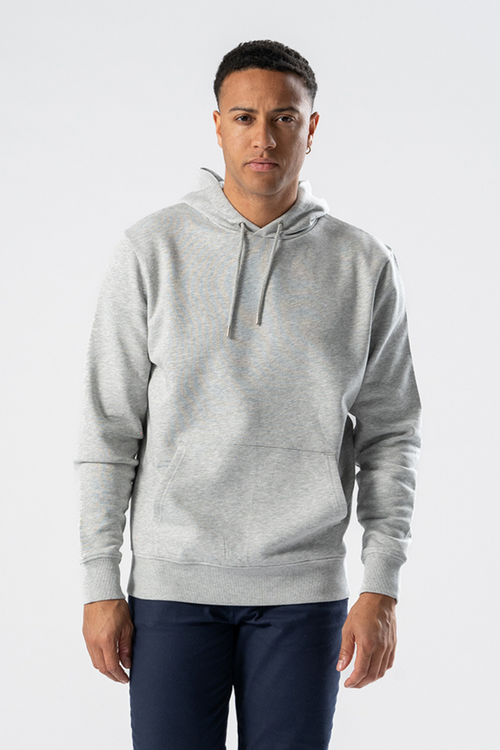 Sweatshirt Hoodie - Asktgrå