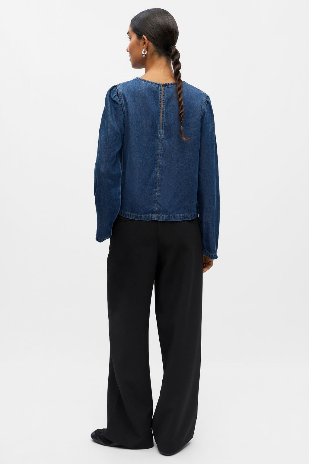 Frame Topp - Mörkblå Denim