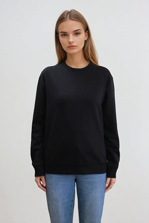 Essentiell Crewneck - Svart