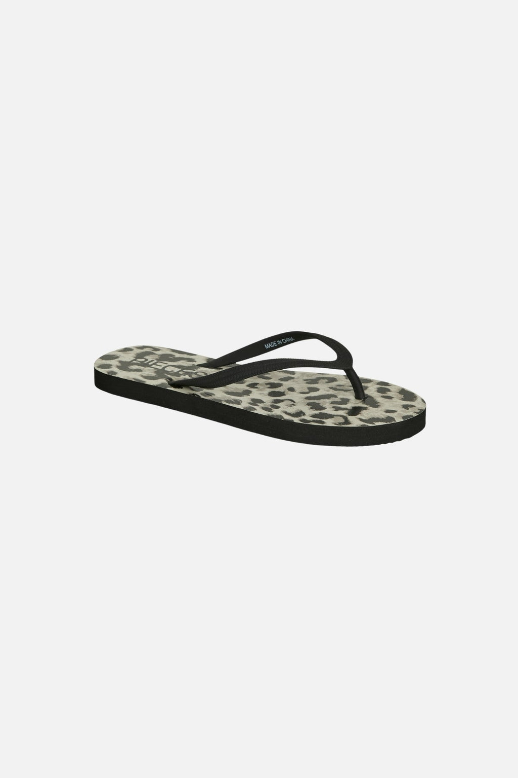 Sommar Print Flip-Flop - Svart Leo