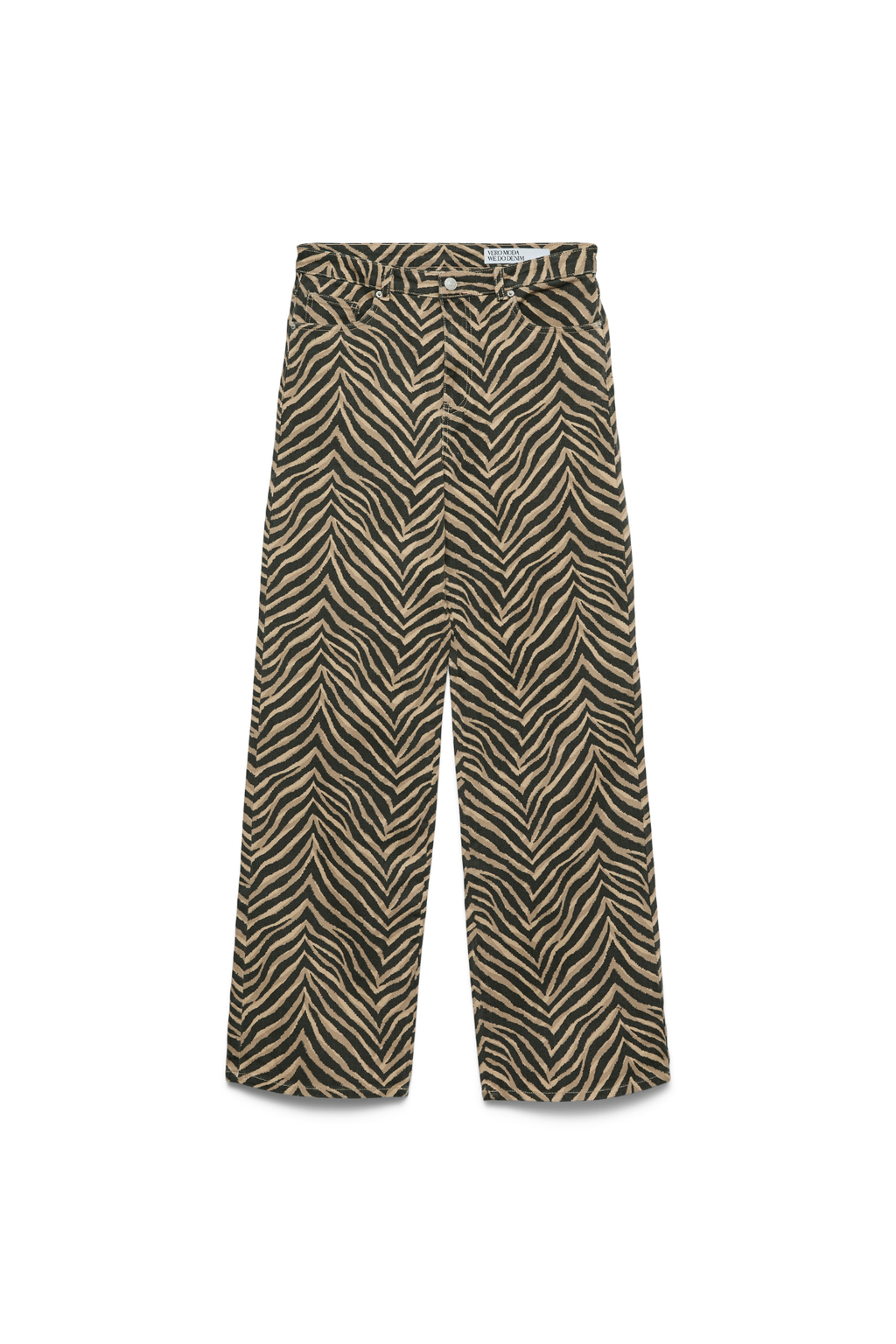 Tessa Vida Stretchjeans - Silver Mink Zebra