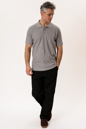 Basic Polo - Grå