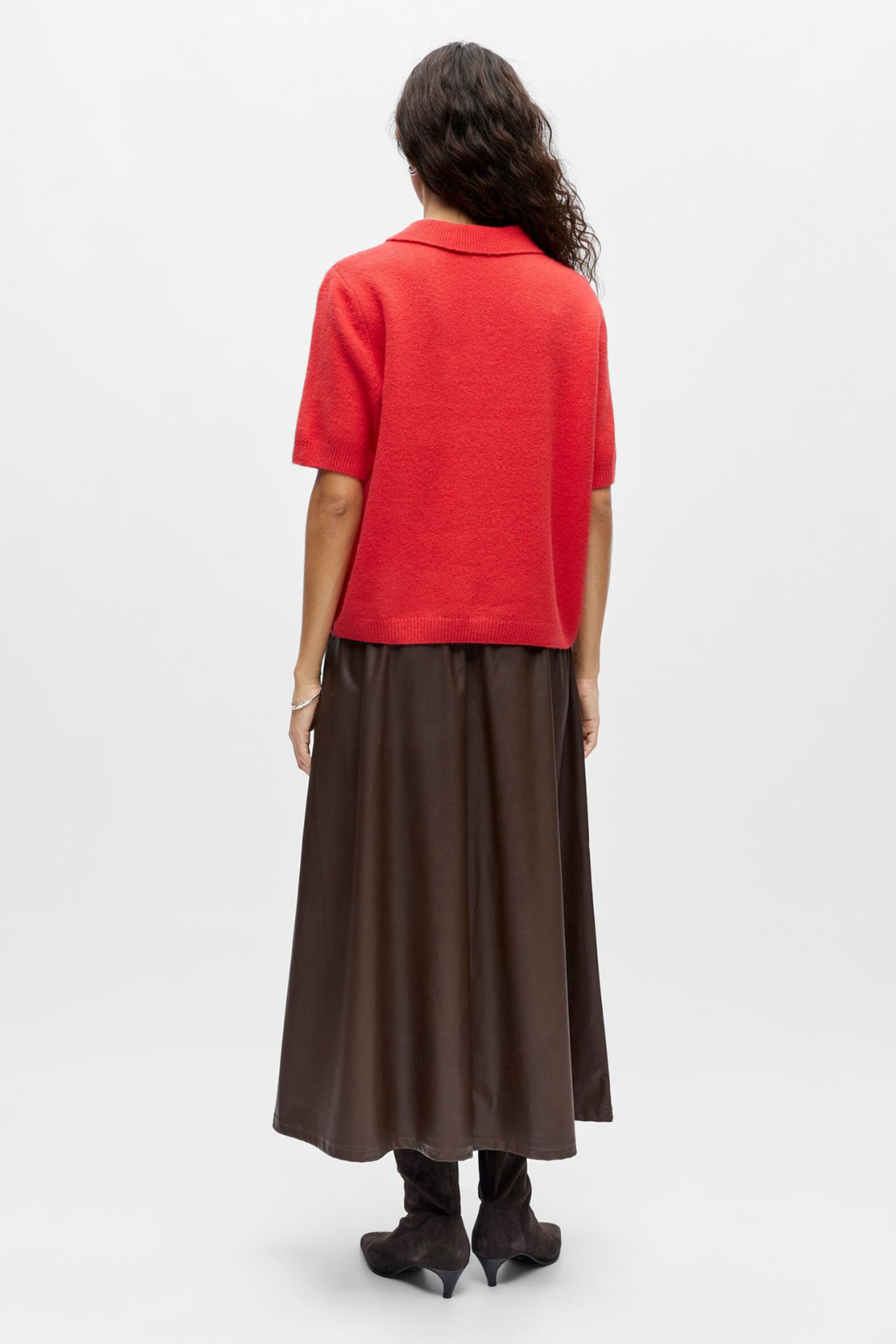 Debbie Stickad Piké - Poinsettia