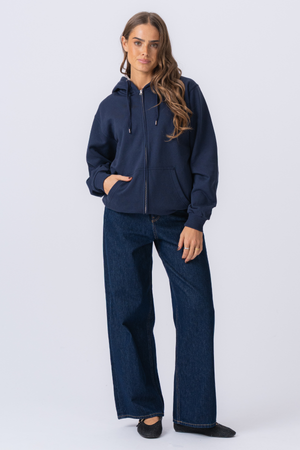 Basic Munkjacka - Marinblå