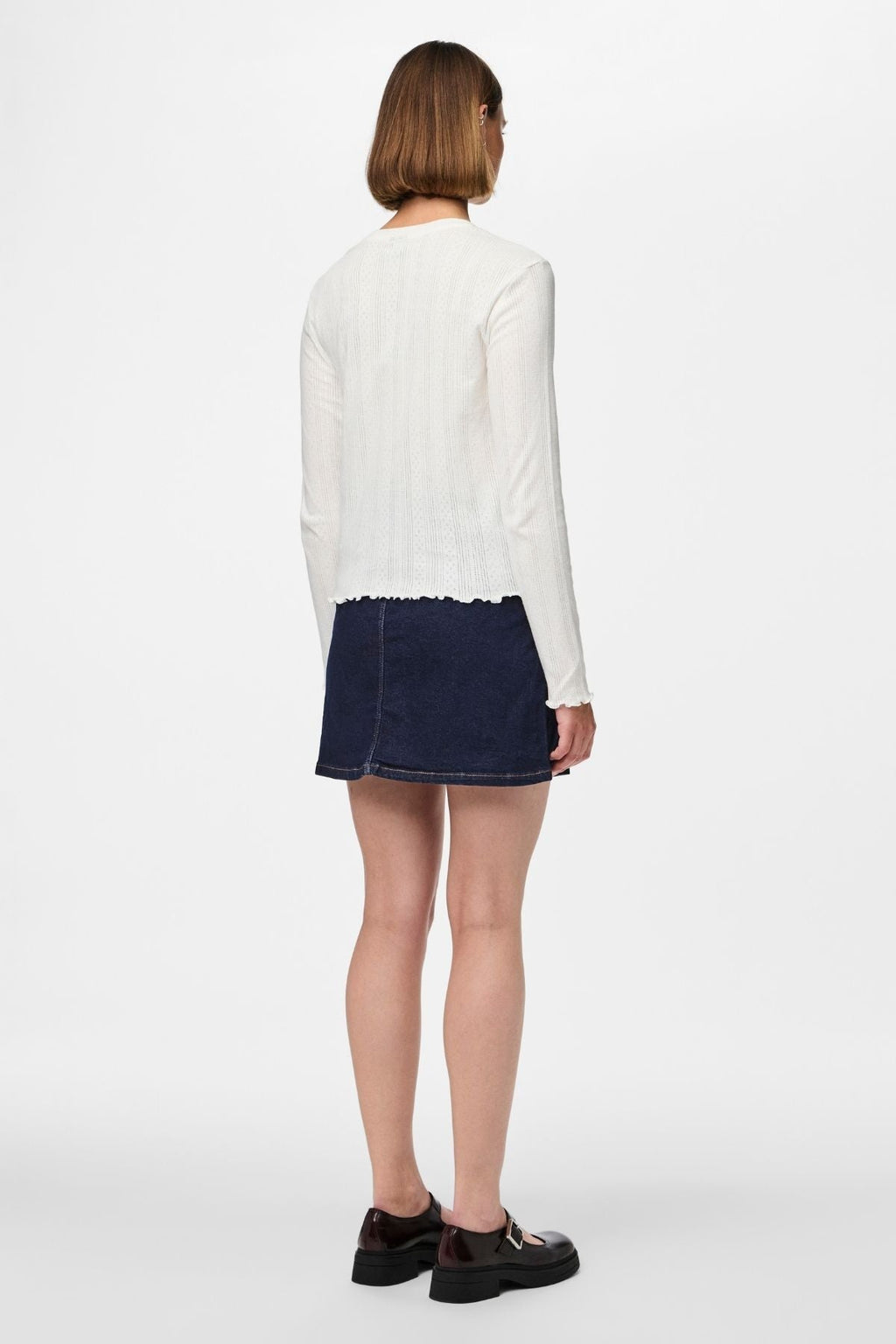 Marie O-ringad Poin Topp - Cloud Dancer