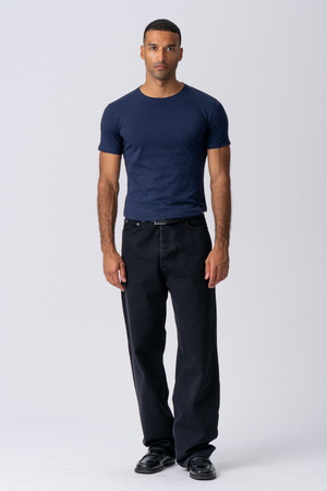 Muscle Tee - Marinblå