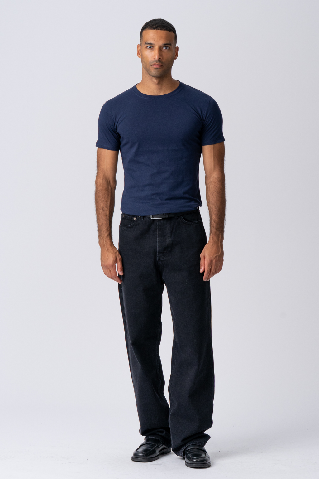 Muscle Tee - Marinblå