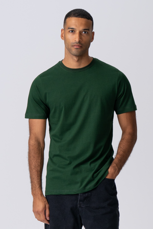 Basic Tee - Mörkgrön