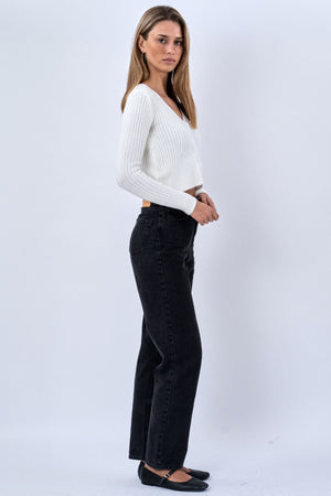 Nova Blouse Knit - Vit