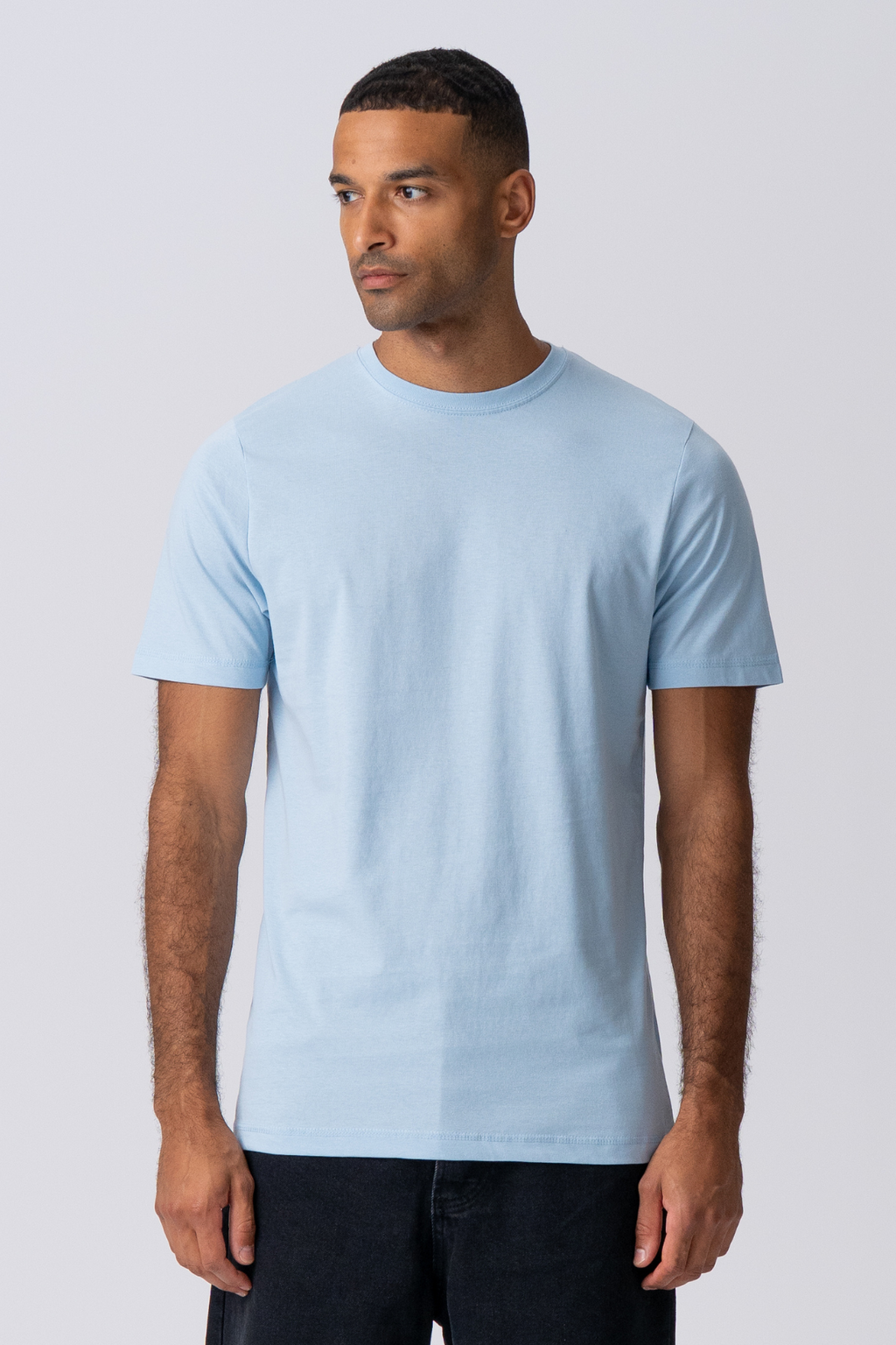 Basic Tee - Ljusblå