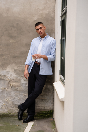 Originalet Performance Oxford Skjorta - Ljusblå