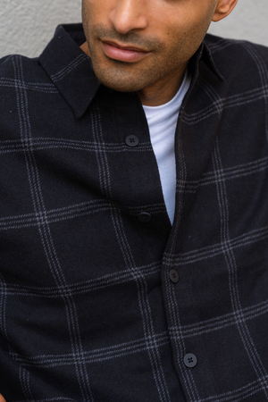 Tristan Skjortjacka - Mörk Navy