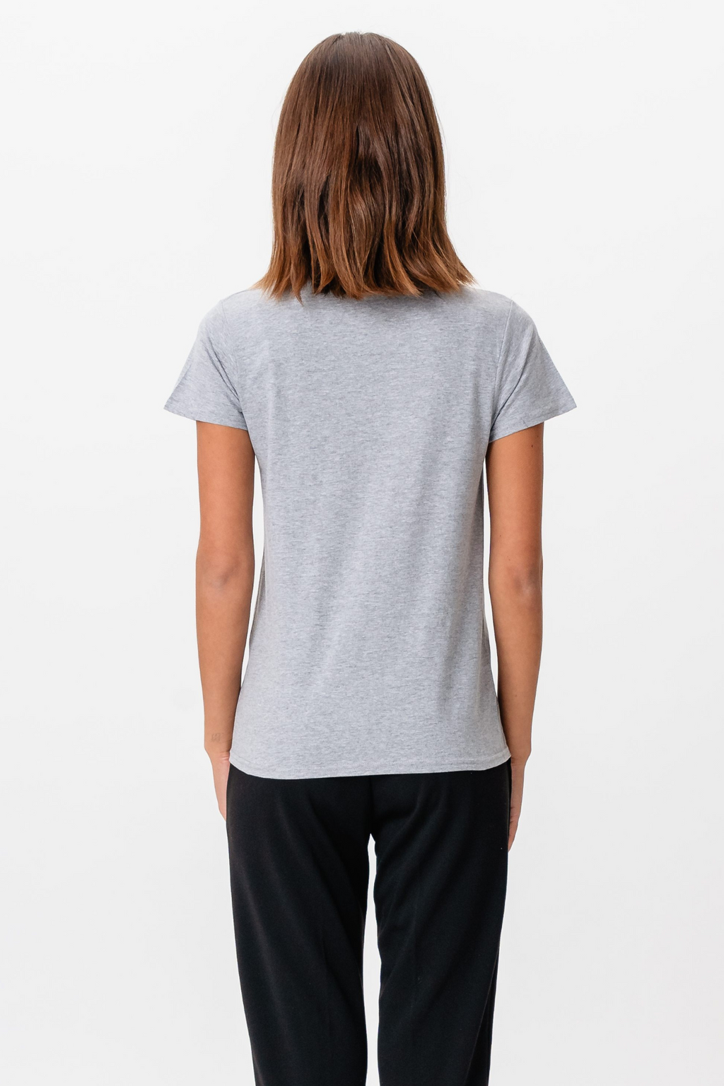 Basic Tee - Oxford Grå