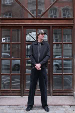 Milan Zipper Jacket - Svart