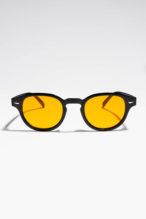 Ethan Sunglasses - Svart/Orange