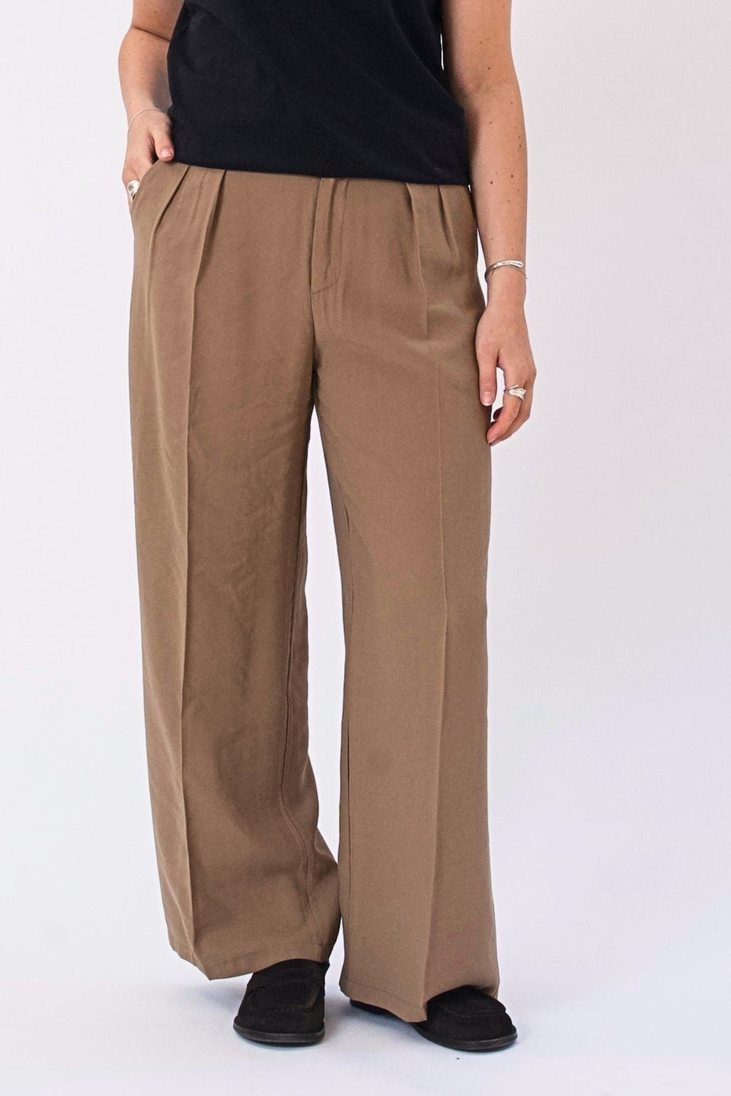 Isolde Pants - Ljusbrun