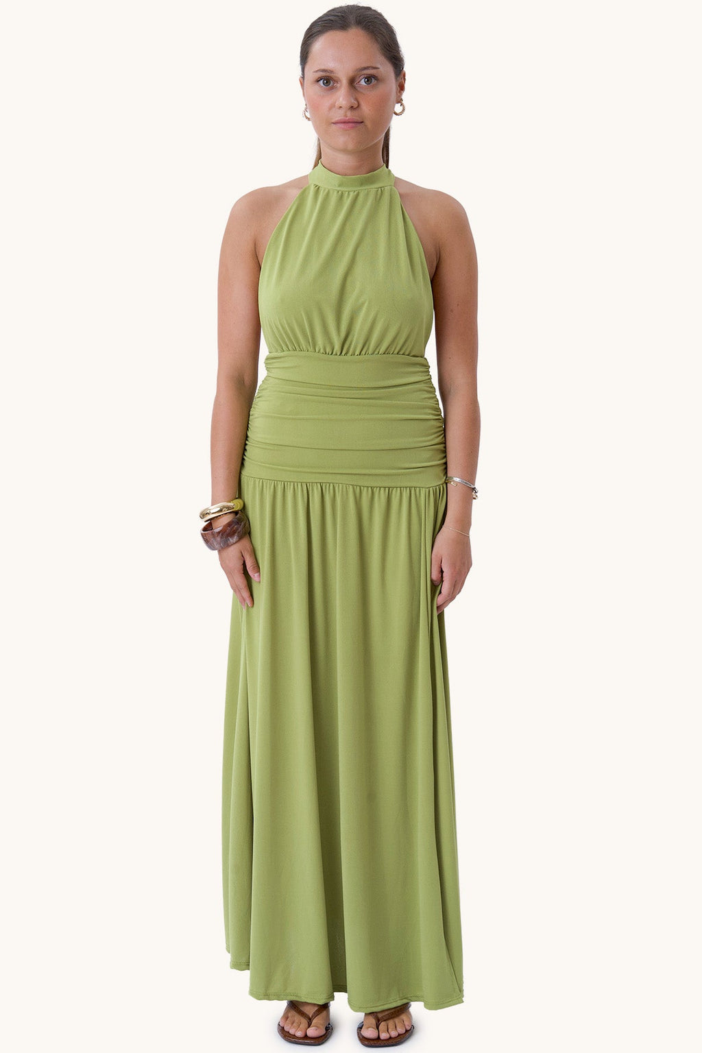 Olivia Dress - Grön