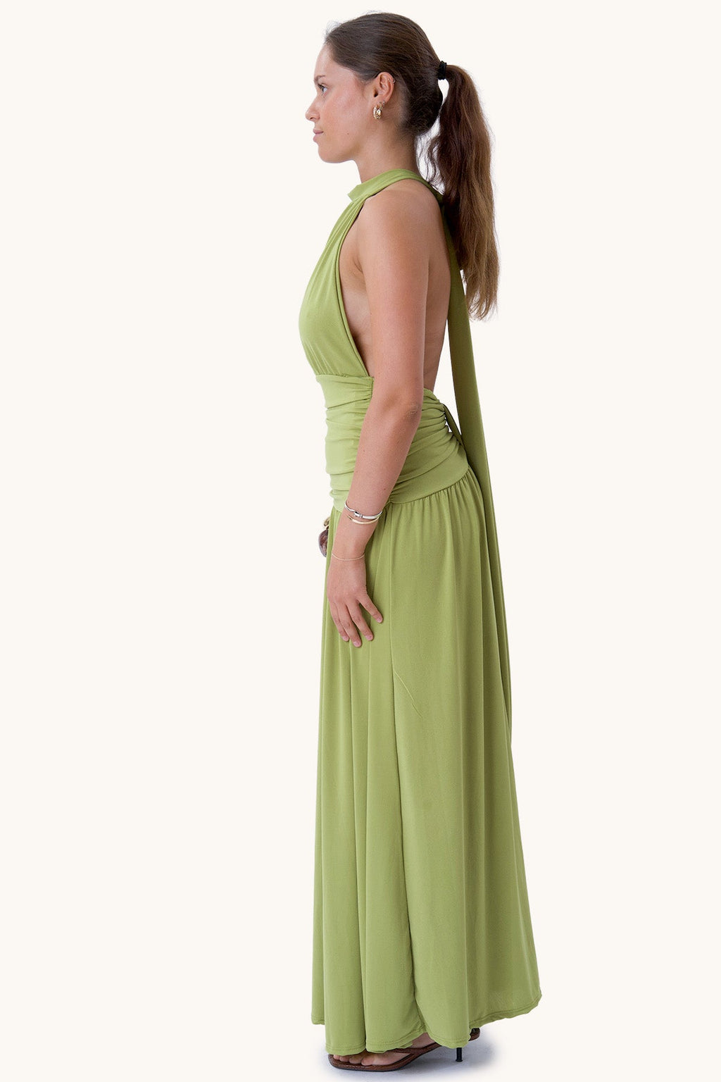 Olivia Dress - Grön